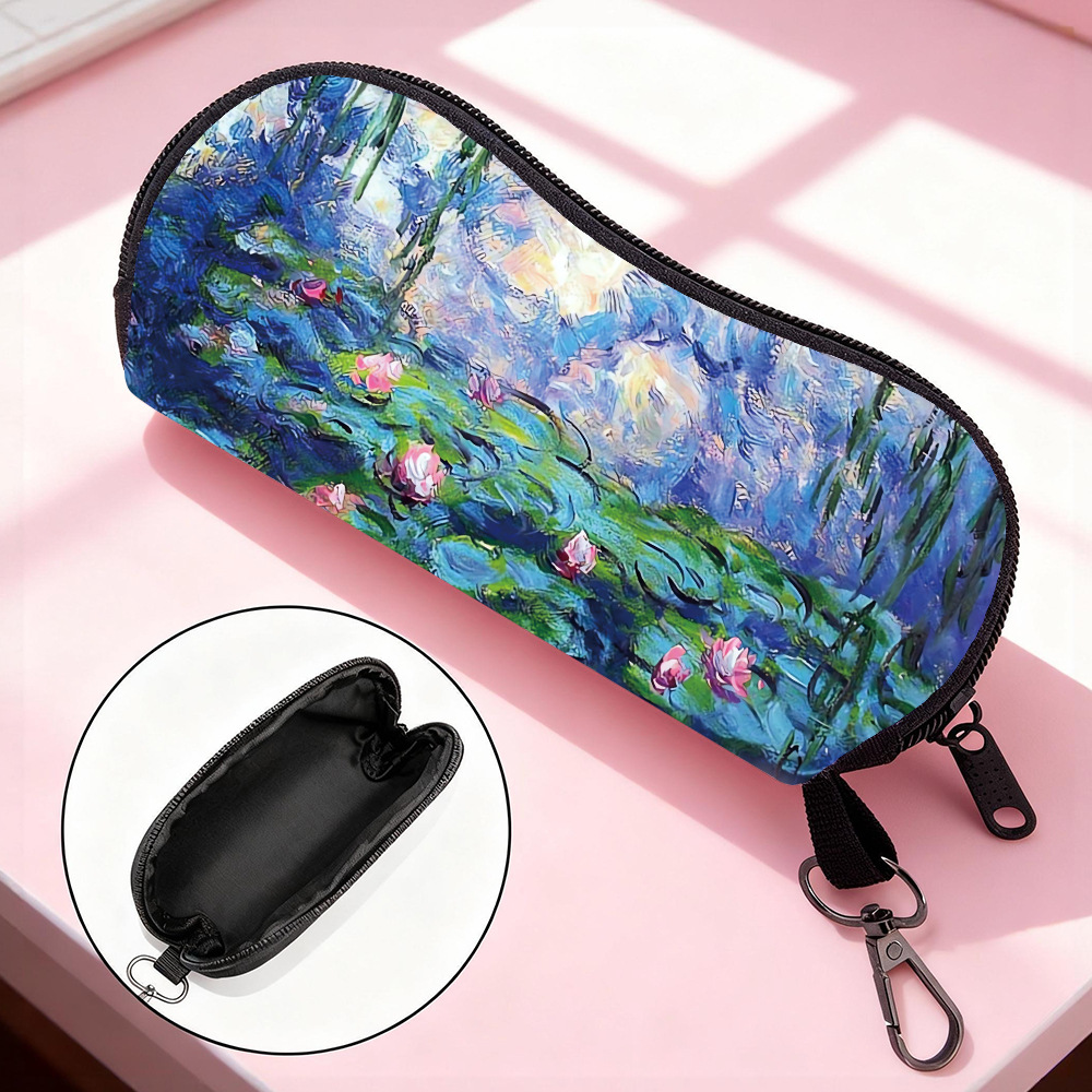 Art Portfolio Bag - กระเป๋าใส่แว่นตาแบบพกพา ลายภาพวาดของศิลปิน วิน โกห์ รุ่น Starry