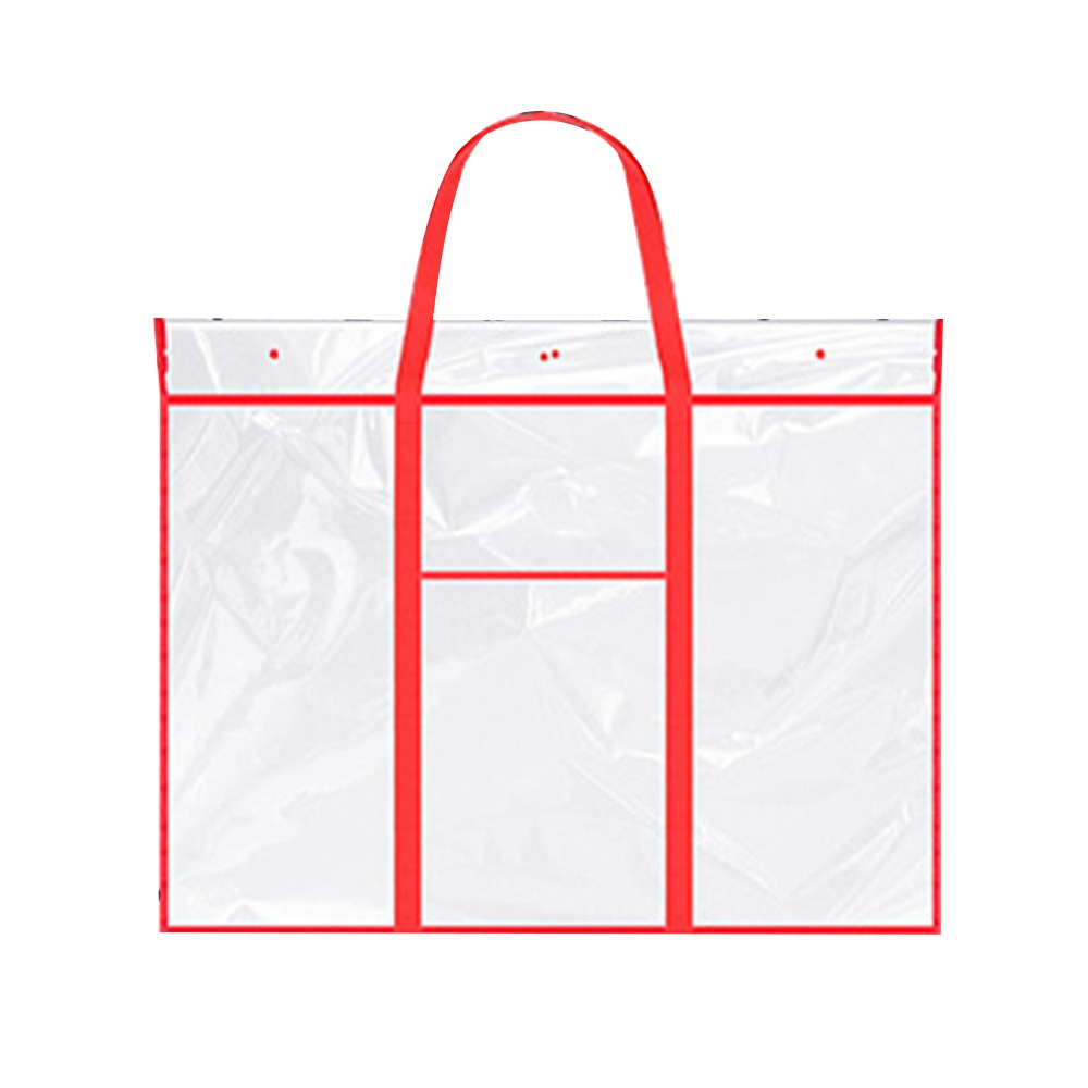 Art Portfolio Bag - กระเป๋าใส่ผลงานศิลปะแบบใหม่ ทนทาน ความจุขนาดใหญ่ กระเป๋าเก็บโปสเตอร์ PVC กันน้ำ