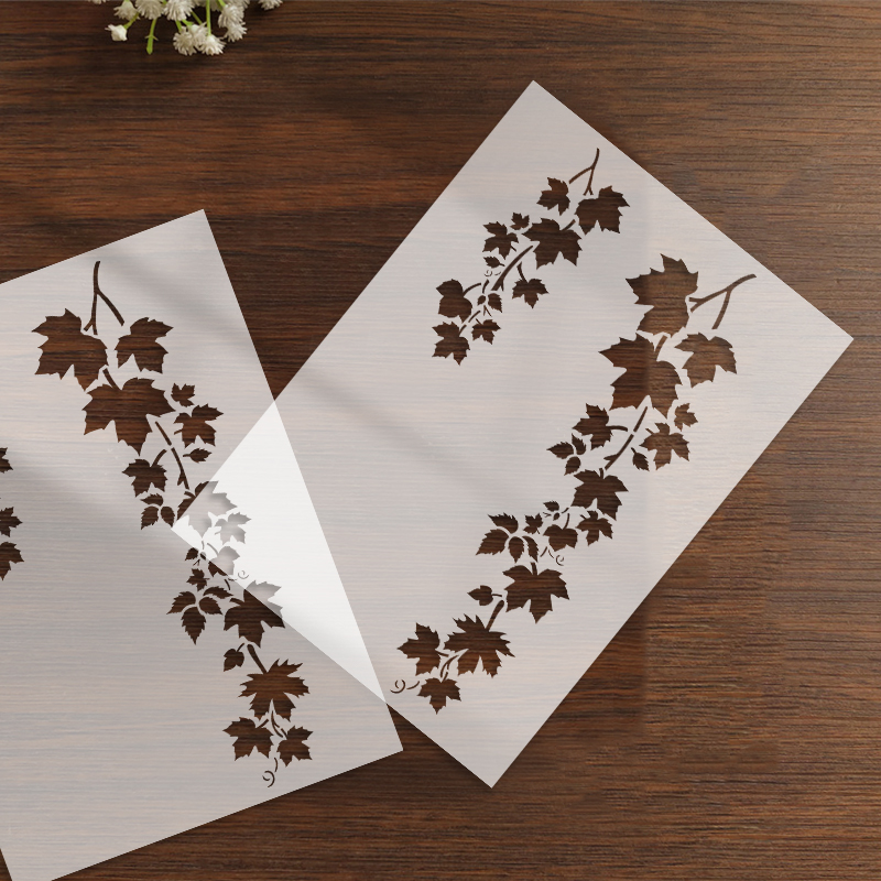 Art Craft With Leaves - YOMDID 1 PC Leaf รูปแบบสัตว์เลี้ยงภาพวาด Hollow