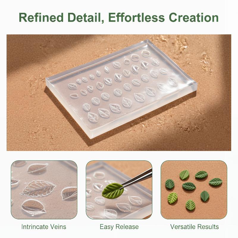 แม่พิมพ์ซิลิโคน 3 มิติ สำหรับต - Art Craft With Leaves บทวิจารณ์และราคา