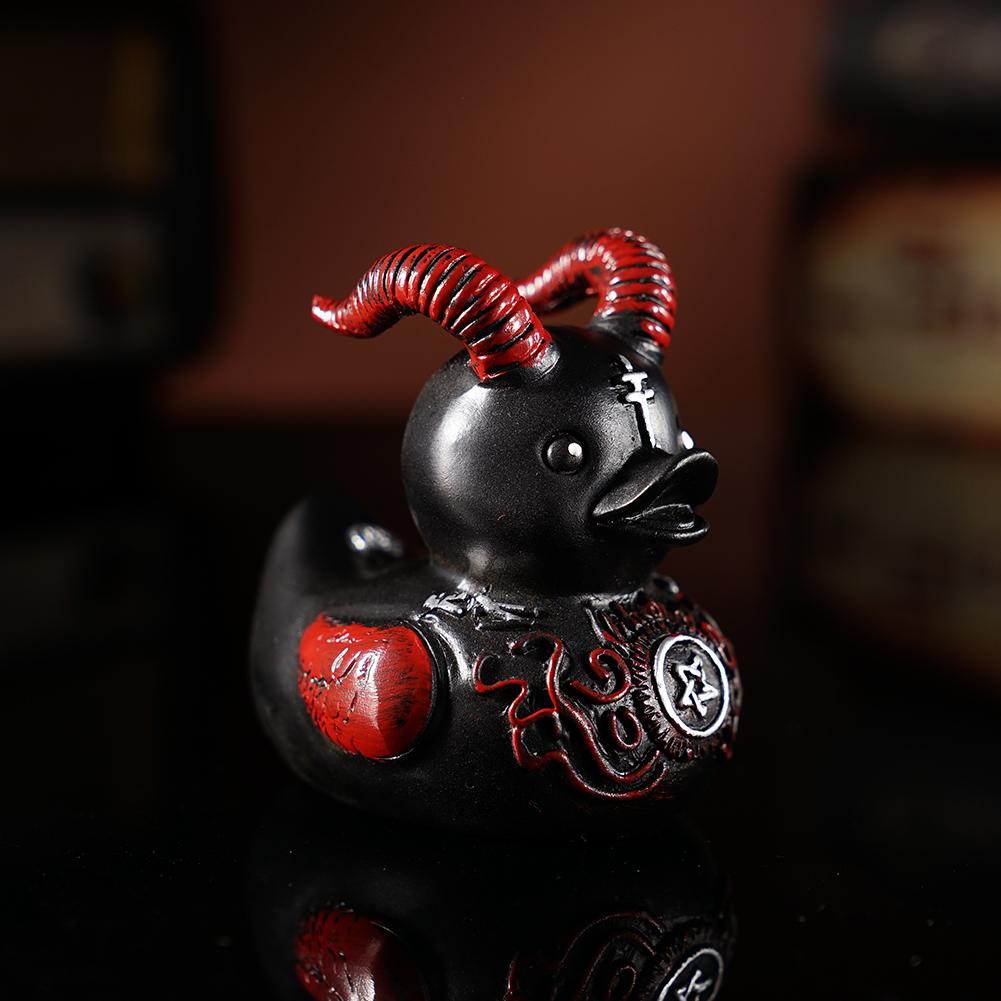 Gothic ซาตานรูปปั้นเป็ด Goth P - Art Craft Duck บทวิจารณ์และราคา
