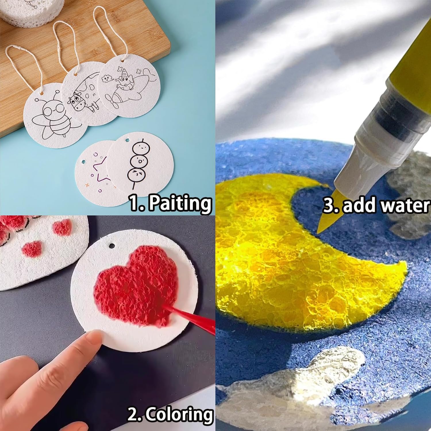 ชุดกระดาษวาดภาพพื้นผิวโฟมนูน 3 - Art Craft Paper บทวิจารณ์และราคา