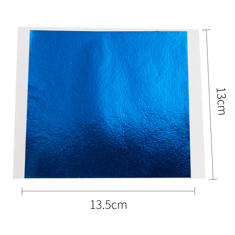 1000ชิ้น/แพ็คสีฟ้าแผ่นทอง Glit - Art Craft With Leaves บทวิจารณ์และราคา