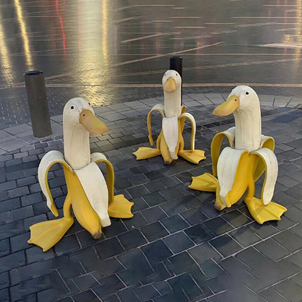 เป็ดกล้วย Creative Garden Deco - Art Craft Duck บทวิจารณ์และราคา