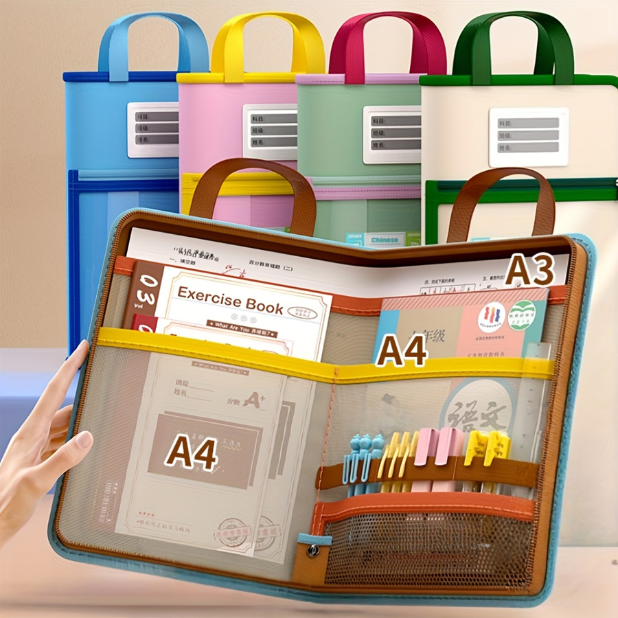 กระเป๋าใส่เอกสาร A4 รูปตัว L,  - Art Portfolio Bag บทวิจารณ์และราคา