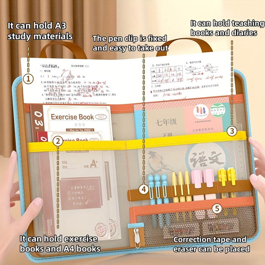 กระเป๋าใส่เอกสาร A4 รูปตัว L,  - Art Portfolio Bag บทวิจารณ์และราคา
