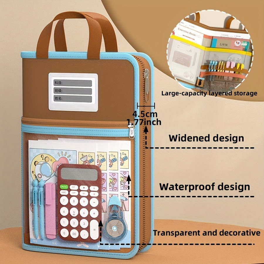 กระเป๋าใส่เอกสาร A4 รูปตัว L,  - Art Portfolio Bag บทวิจารณ์และราคา