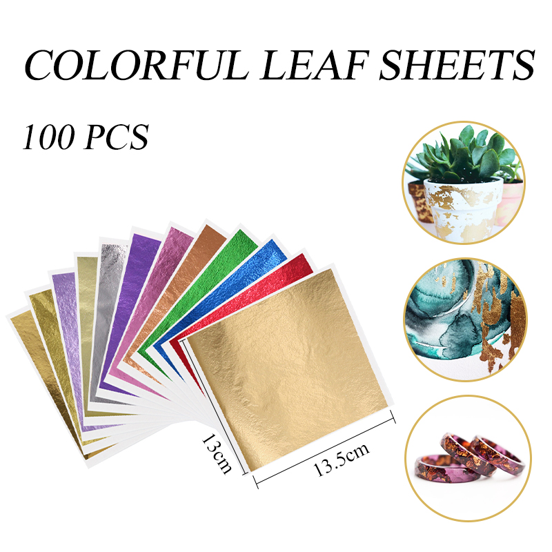 13x13.5 ซม.กระดาษฟอยล์สีดํา Go - Art Craft With Leaves บทวิจารณ์และราคา