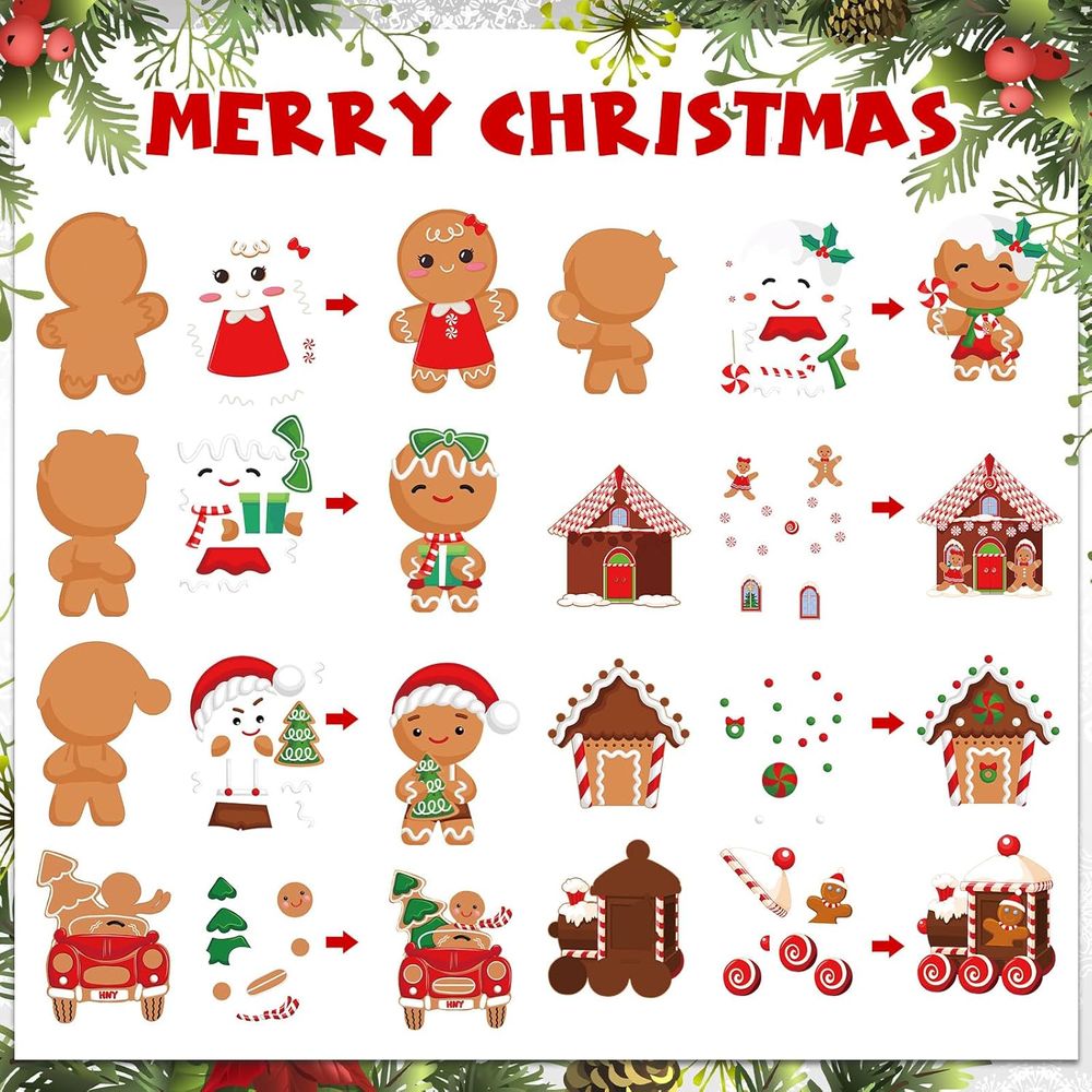 ชุดประดับตกแต่งต้นคริสต์มาส DI - Art And Craft Xmas Tree บทวิจารณ์และราคา