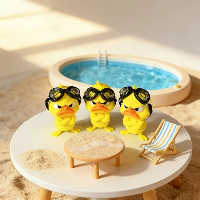 ตุ๊กตาเป็ดโกรธ 1 ตัว พร้อมแว่น - Art Craft Duck บทวิจารณ์และราคา