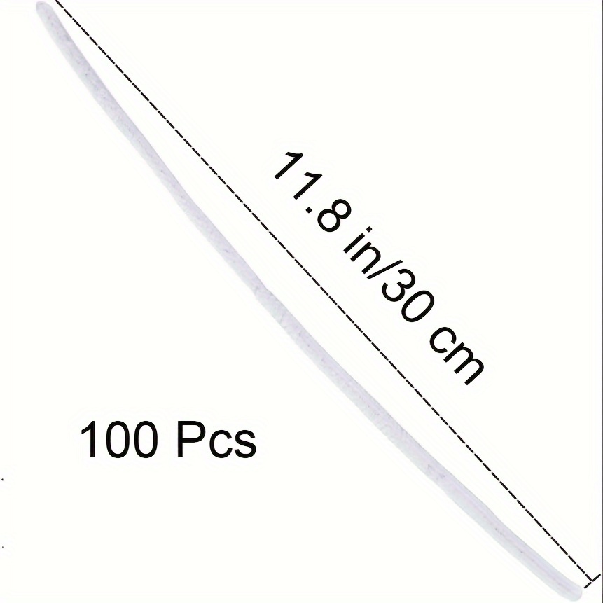 100 ชิ้นสีขาวท่อทําความสะอาด,  - Art Craft Kindergarten บทวิจารณ์และราคา