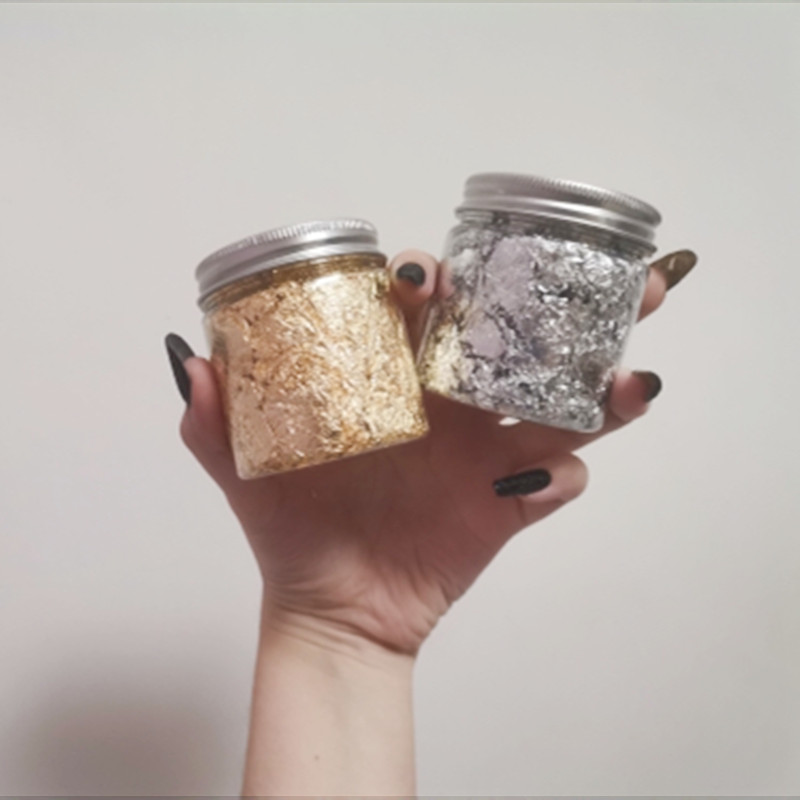 เลียนแบบทองคำสีกุหลาบเงินทองแด - Art Craft With Leaves บทวิจารณ์และราคา