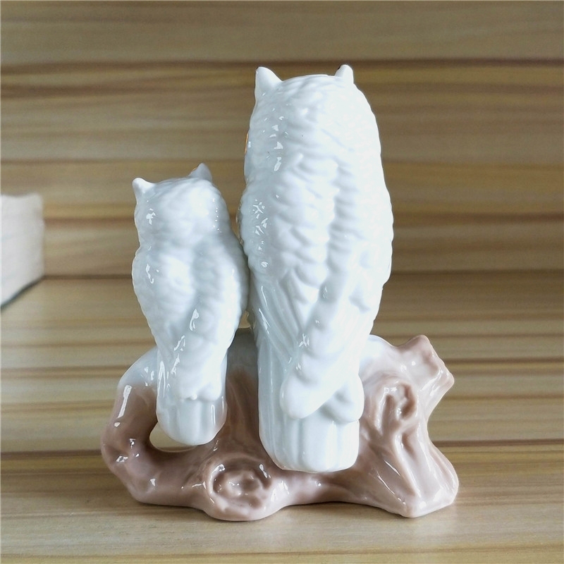 ตุ๊กตานกฮูกแม่ลูกทำจากเซรามิกเ - Art Craft Mother'S Day บทวิจารณ์และราคา