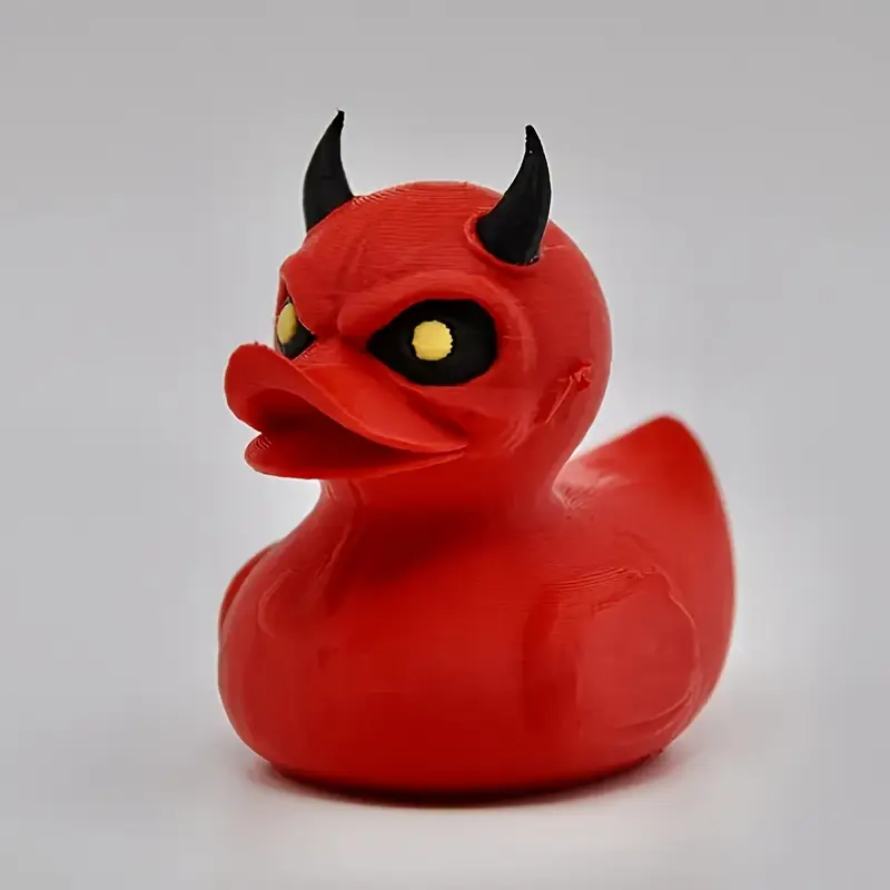 3D พิมพ์รูปปั้นเป็ดปีศาจ Dark  - Art Craft Duck บทวิจารณ์และราคา