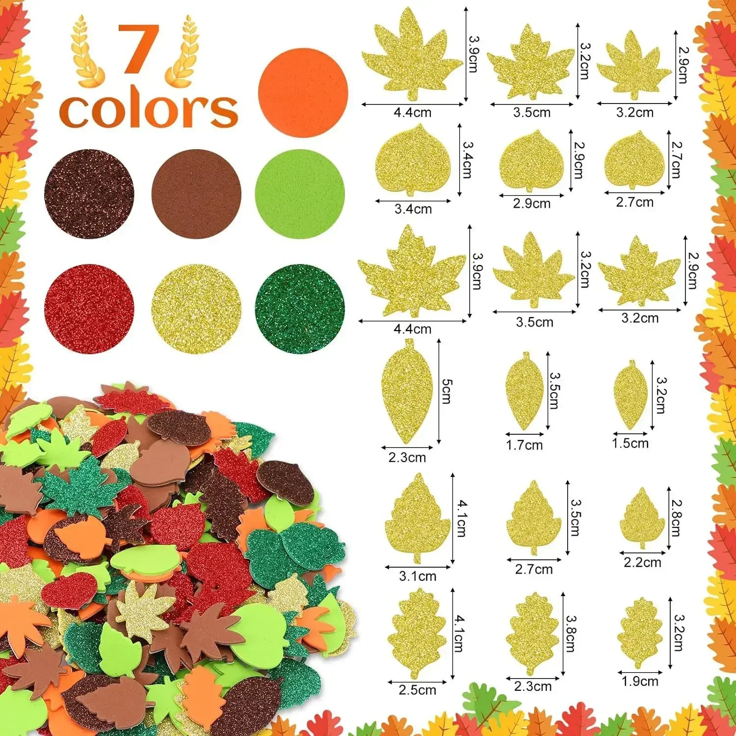 ศิลปะการตกแต่งรูปใบไม้ร่วงแบบท - Art Craft With Leaves บทวิจารณ์และราคา