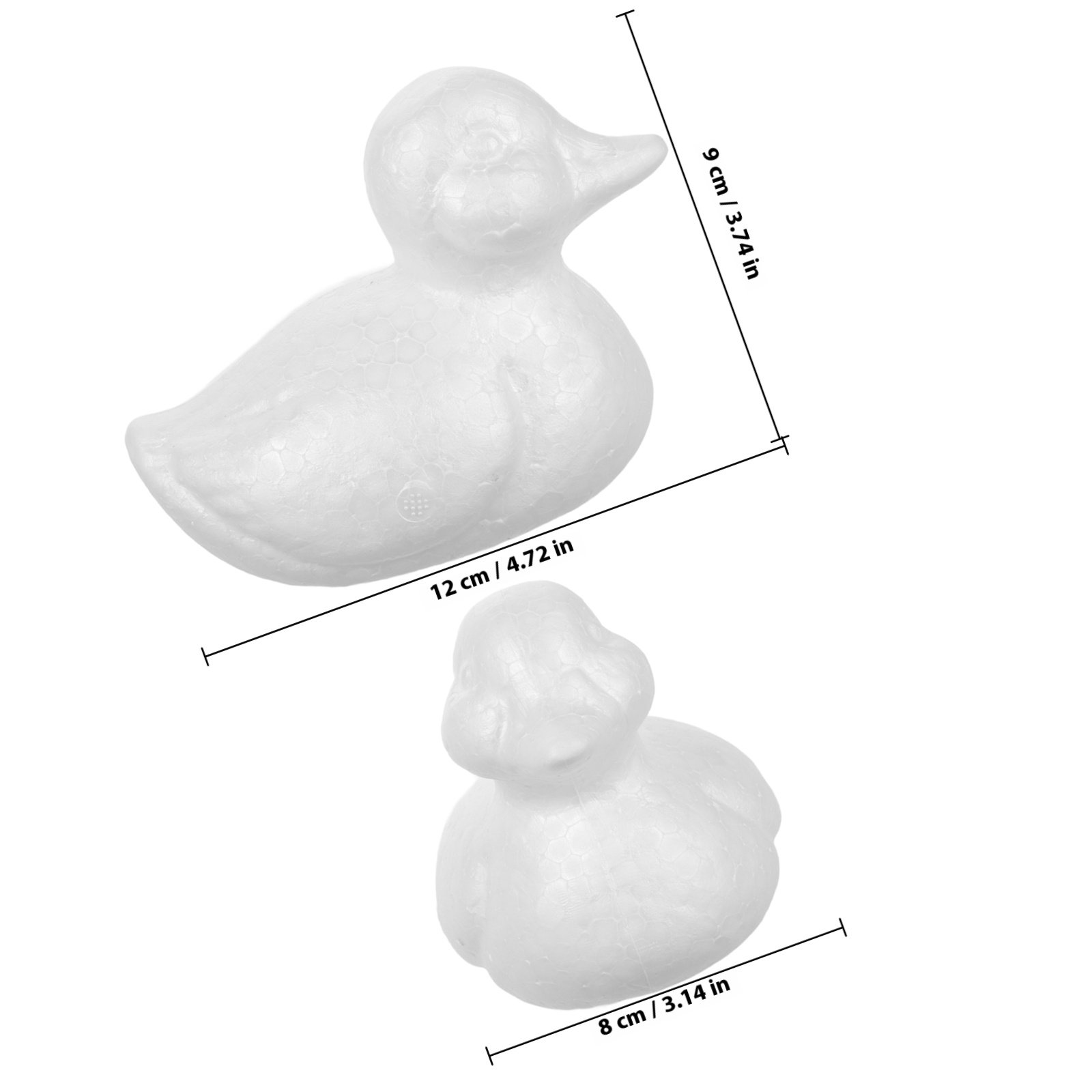 5 ชิ้น รูปเป็ดโฟมสีขาว โพลีสไต - Art Craft Duck บทวิจารณ์และราคา