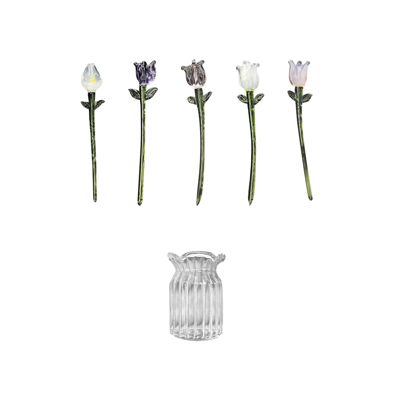 ของตกแต่งบ้านรูปดอกไม้แก้ว ของ - Art Craft Mother'S Day บทวิจารณ์และราคา