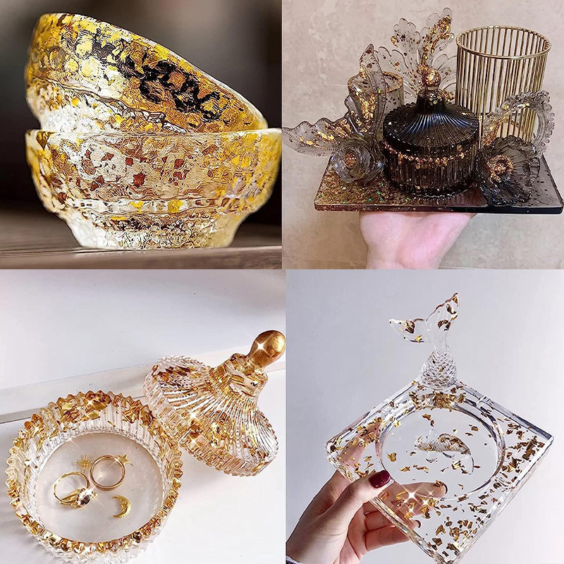 แผ่นทองคำเปลว 200 ชิ้น แผ่นฟอย - Art Craft With Leaves บทวิจารณ์และราคา