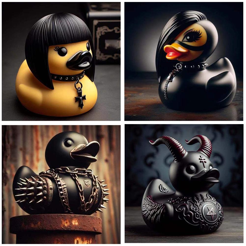 รูปปั้นเป็ดปิศาจจากหินเป็ดแต่ง - Art Craft Duck บทวิจารณ์และราคา