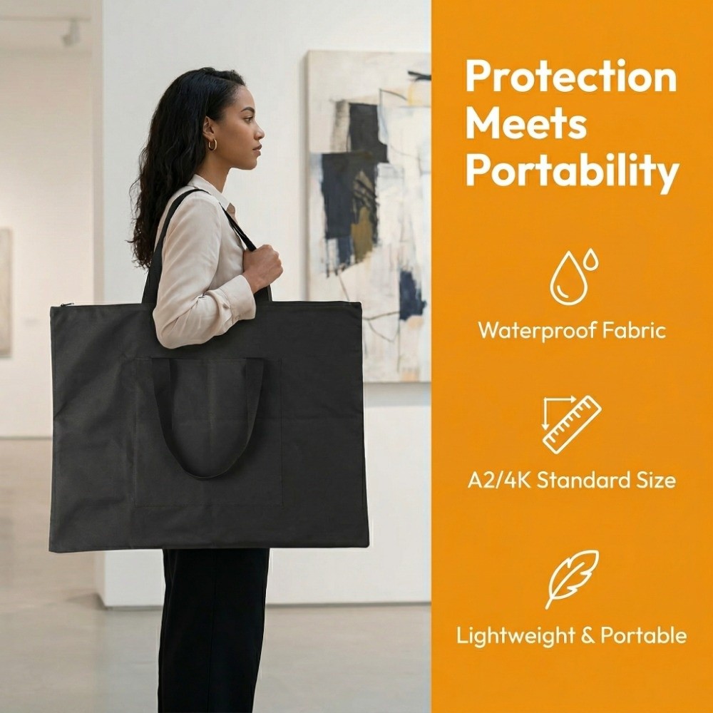 กระเป๋าใส่ผลงานศิลปะผ้าแคนวาส  - Art Portfolio Bag บทวิจารณ์และราคา