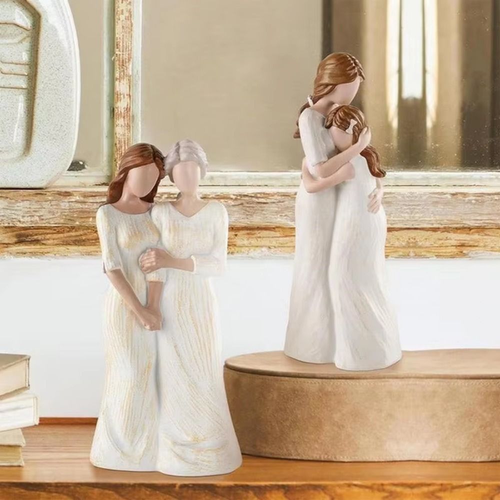 รูปปั้นแม่และลูกสาว งานฝีมือเร - Art Craft Mother'S Day บทวิจารณ์และราคา