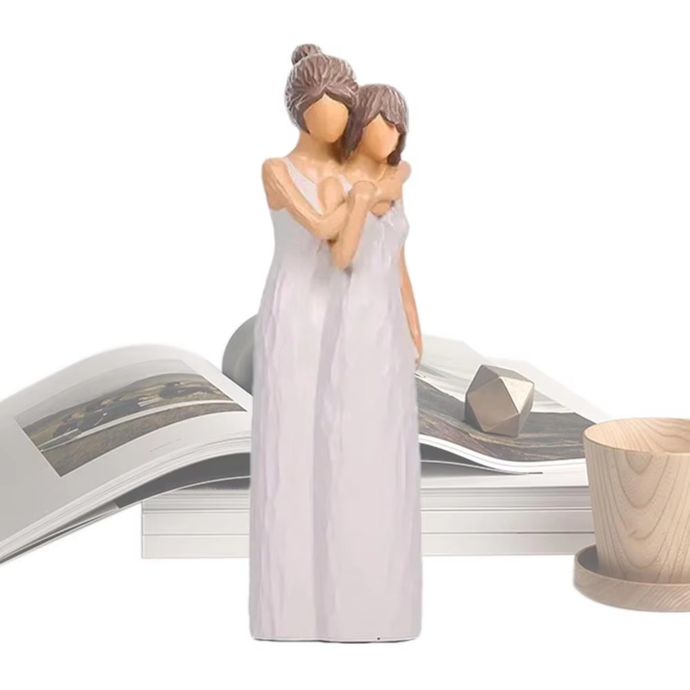 รูปปั้นแม่และลูกสาว งานฝีมือเร - Art Craft Mother'S Day บทวิจารณ์และราคา
