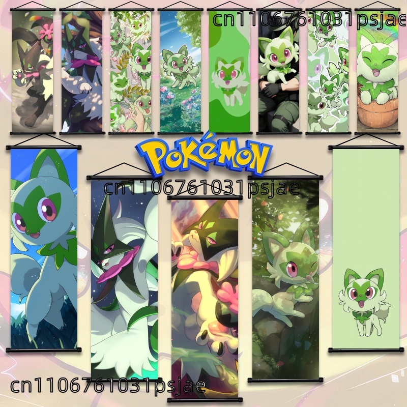 ภาพวาดแบบม้วน Sprigatito งานฝี - Art Craft And Cloth บทวิจารณ์และราคา