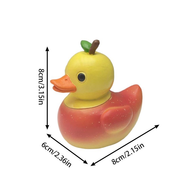 ตุ๊กตาเรซิ่นรูปเป็ดสับปะรด ของ - Art Craft Duck บทวิจารณ์และราคา