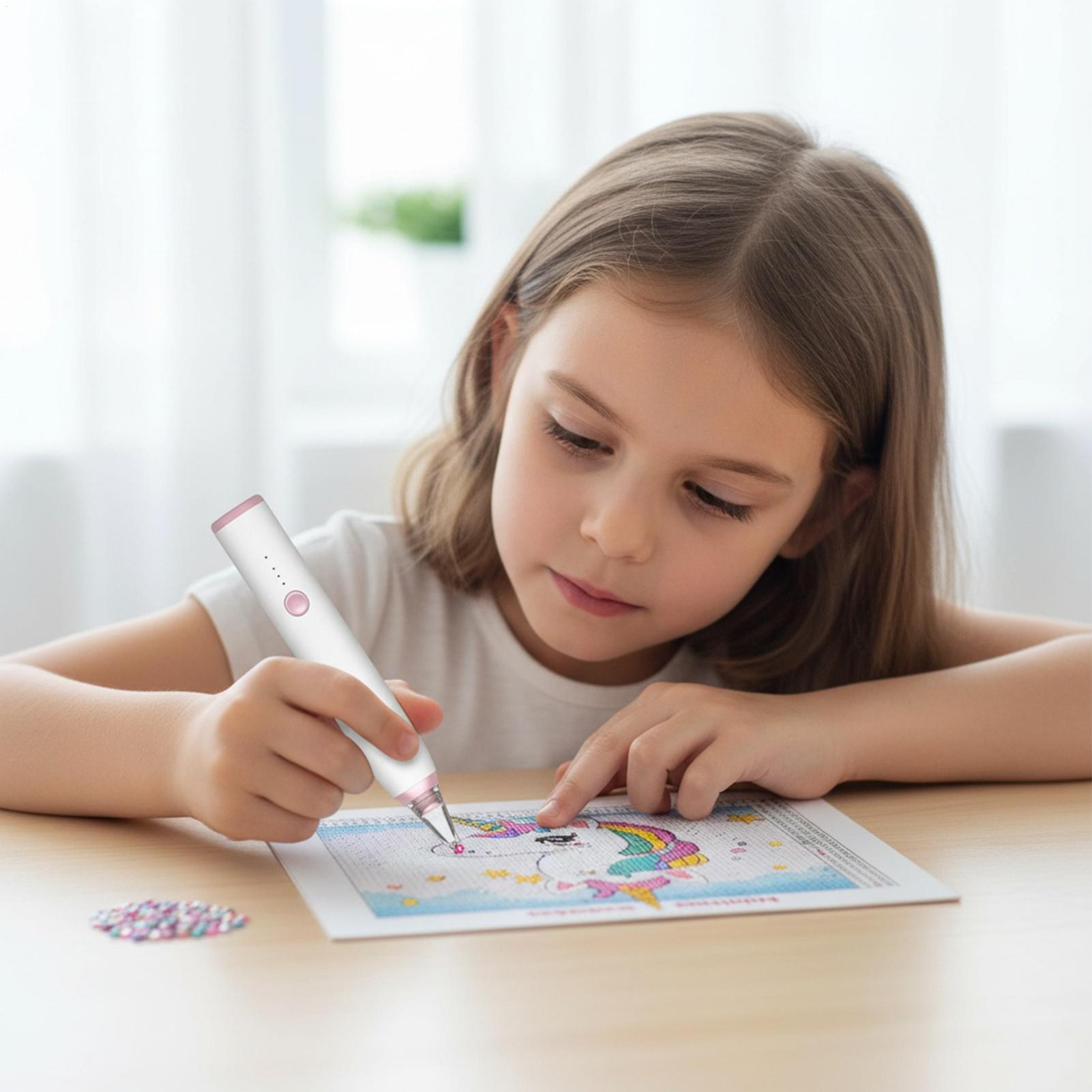 ปากกาเพ้นท์ไรน์สโตนไฟฟ้าไร้สาย - Art Craft Kindergarten บทวิจารณ์และราคา