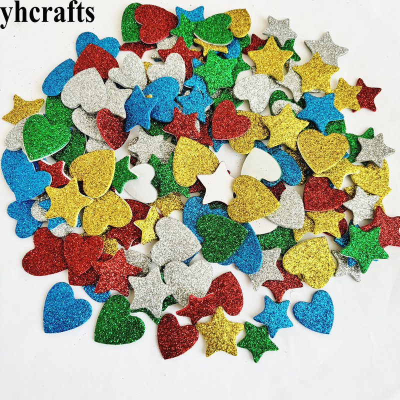 150ชิ้น/ล็อตสติกเกอร์ดาวระยิบร - Art Craft Kindergarten บทวิจารณ์และราคา