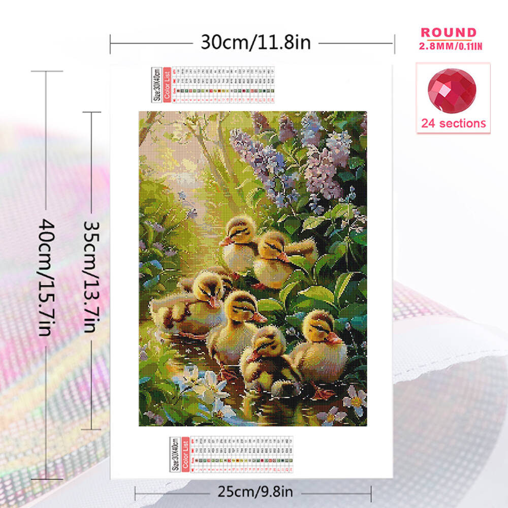 ภาพวาดเพชร 5 มิติ แบบไร้กรอบ ล - Art Craft Duck บทวิจารณ์และราคา