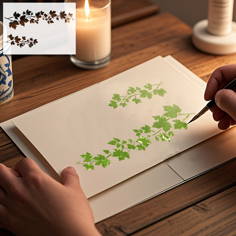 YOMDID 1 PC Leaf รูปแบบสัตว์เล - Art Craft With Leaves บทวิจารณ์และราคา