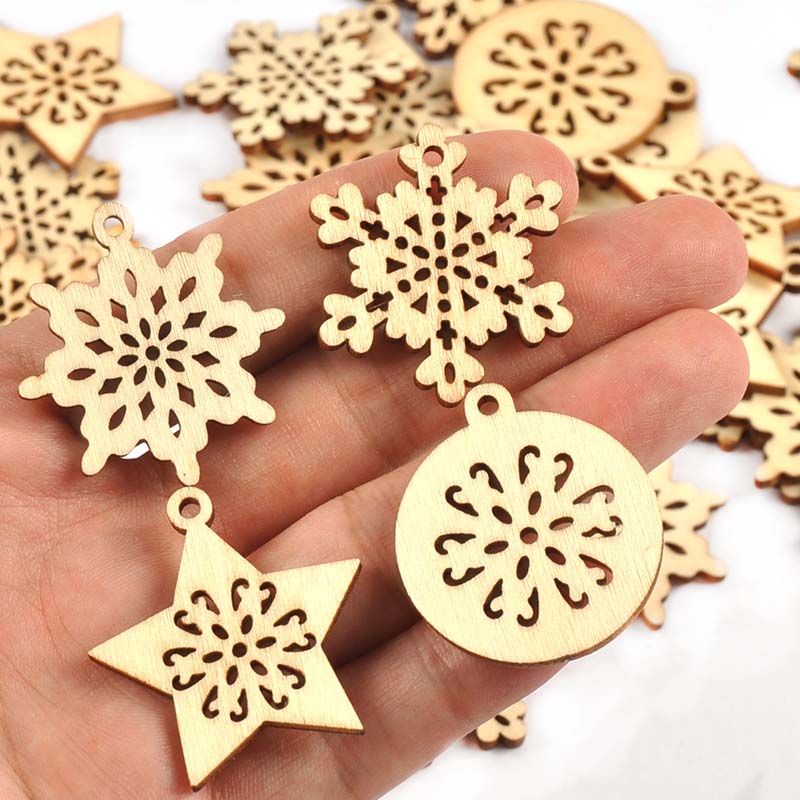25ชิ้น34มม. แบบผสมเกล็ดหิมะ/ดา - Art And Craft Xmas Tree บทวิจารณ์และราคา
