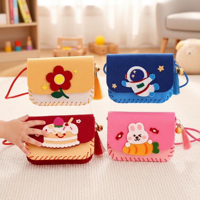 ชุดทำกระเป๋าผ้าสักหลาดสำหรับเด - Art Craft Kindergarten บทวิจารณ์และราคา