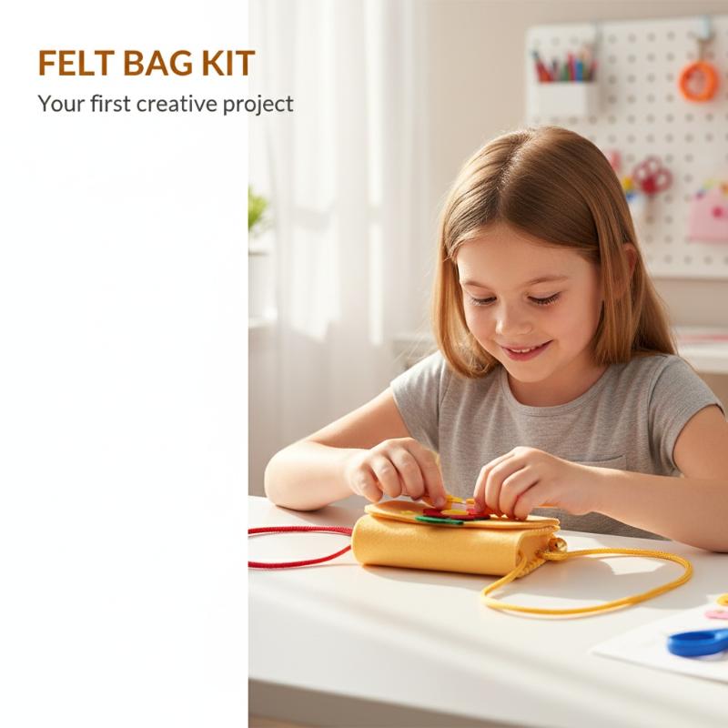 ชุดทำกระเป๋าผ้าสักหลาดสำหรับเด - Art Craft Kindergarten บทวิจารณ์และราคา