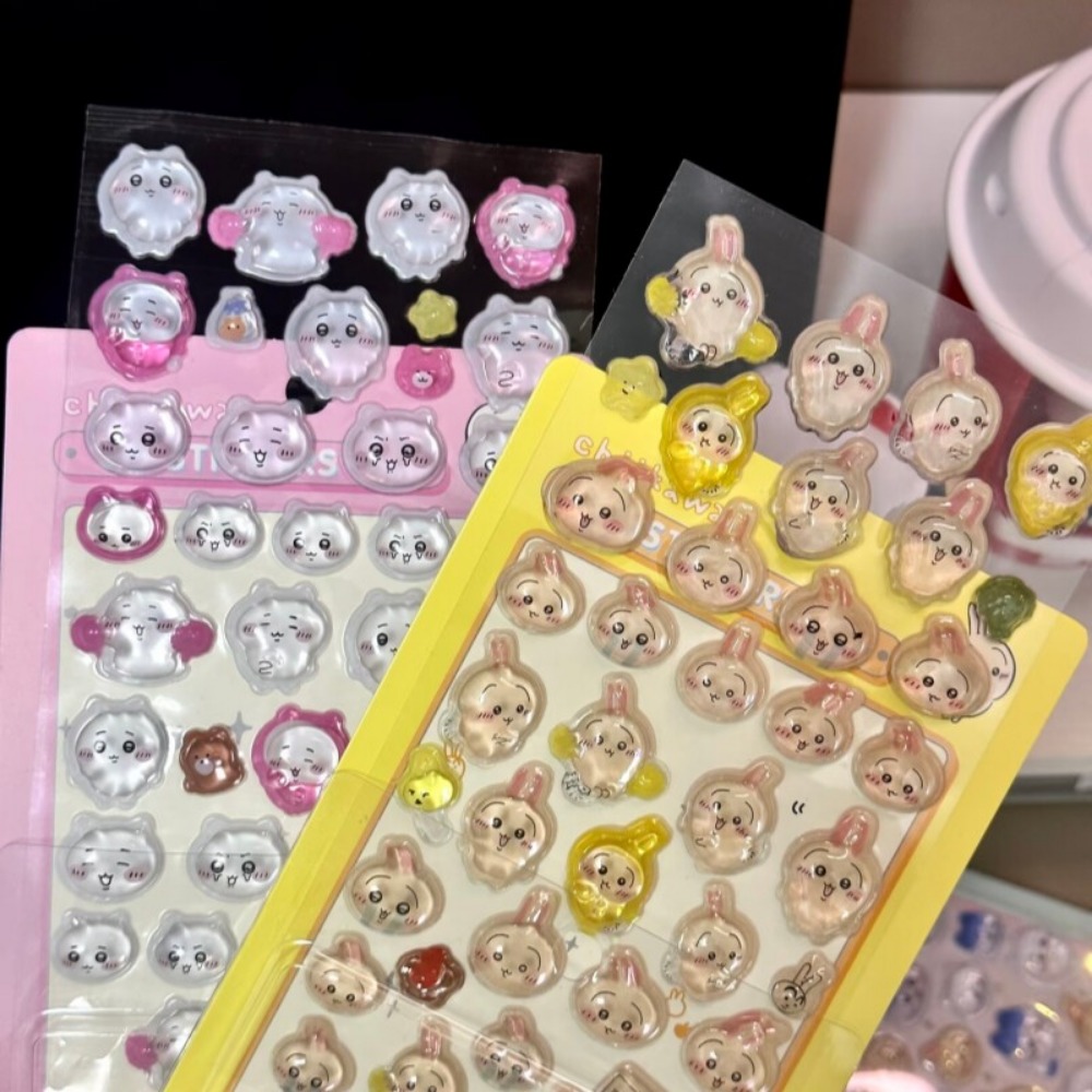 สติกเกอร์นูนลายชิคคาวะ 3 มิติ  - Art Craft And Cloth บทวิจารณ์และราคา