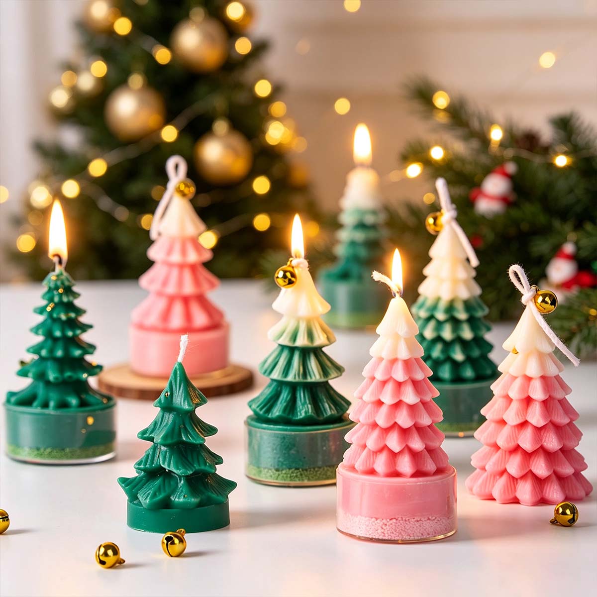 แม่พิมพ์ซิลิโคนต้นคริสต์มาส 3  - Art And Craft Xmas Tree บทวิจารณ์และราคา