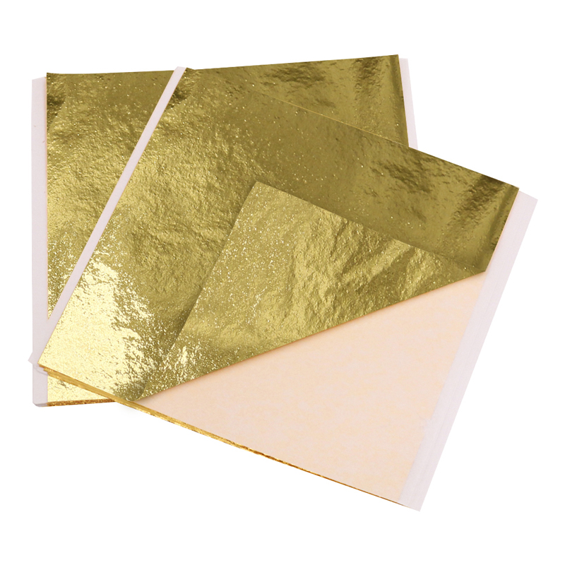 8x8.5 ซม.ไต้หวันเลียนแบบ Gold  - Art Craft With Leaves บทวิจารณ์และราคา