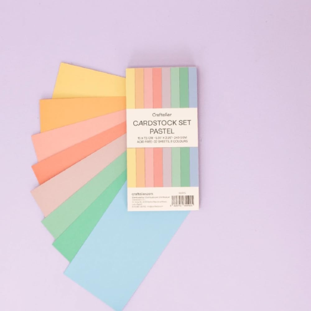 กระดาษการ์ดสีพาสเทลสำหรับงานฝี - Art Craft With Paper บทวิจารณ์และราคา