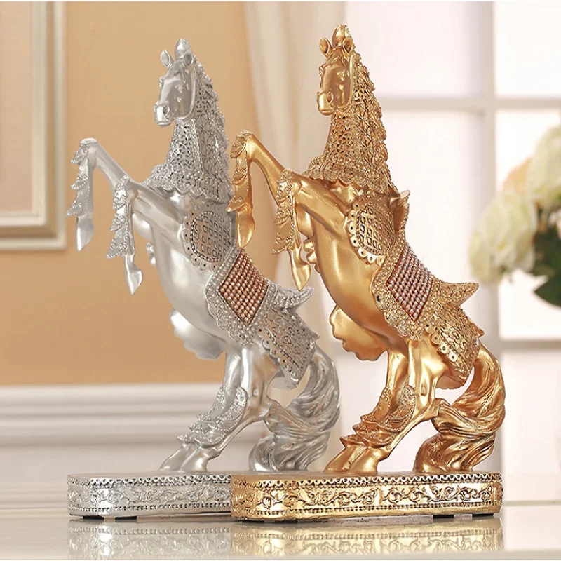 ม้าเรซิ่นประติมากรรม Home Offi - Art Craft Bar บทวิจารณ์และราคา