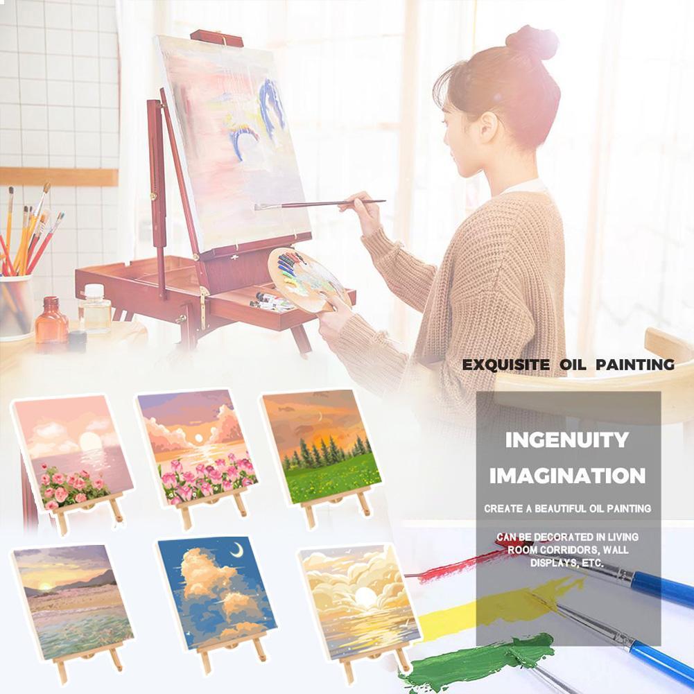 ชุดระบายสีตามตัวเลข DIY สำหรับ - Art Craft And Cloth บทวิจารณ์และราคา