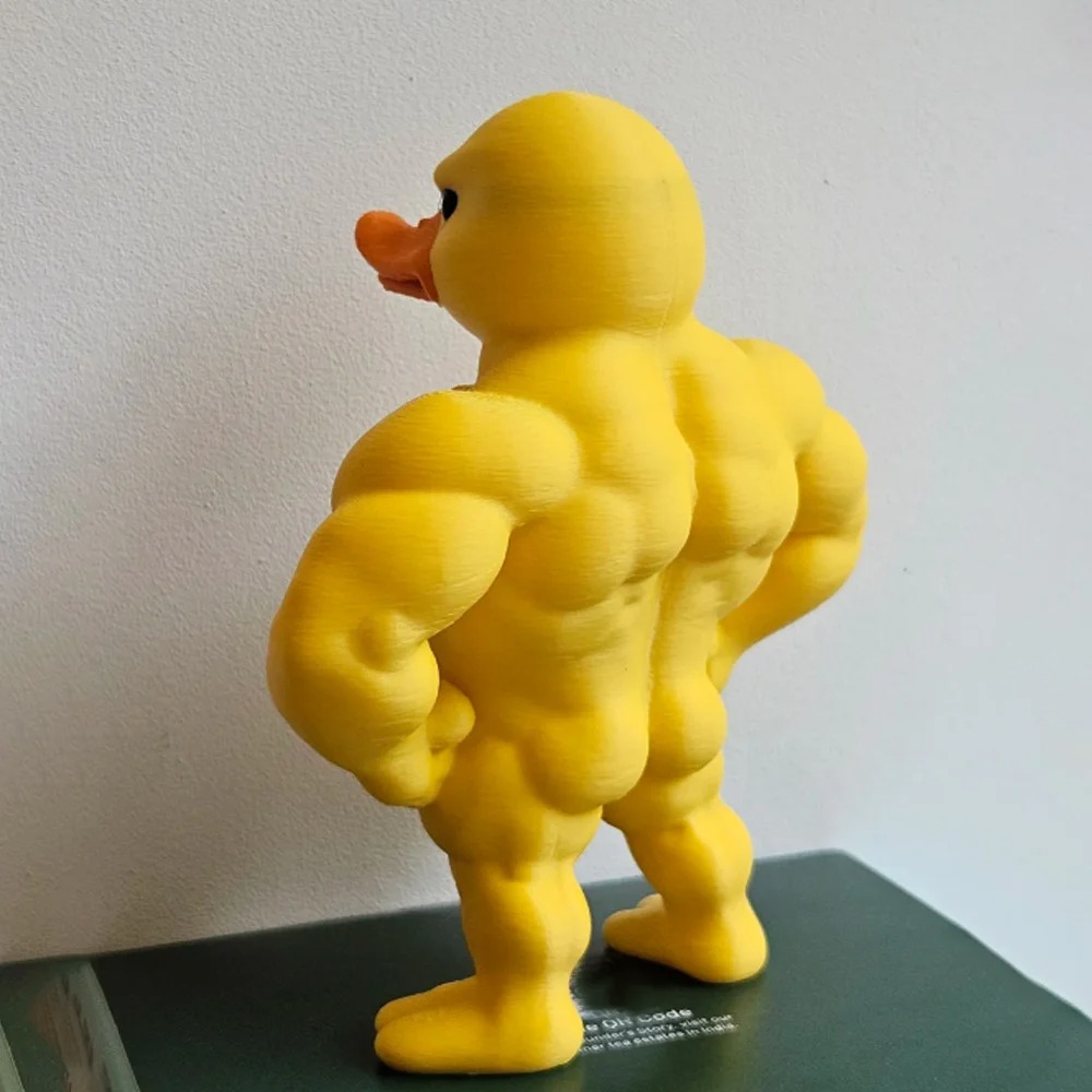 รูปปั้นเป็ดกล้ามเนื้อ - ของตกแ - Art Craft Duck บทวิจารณ์และราคา