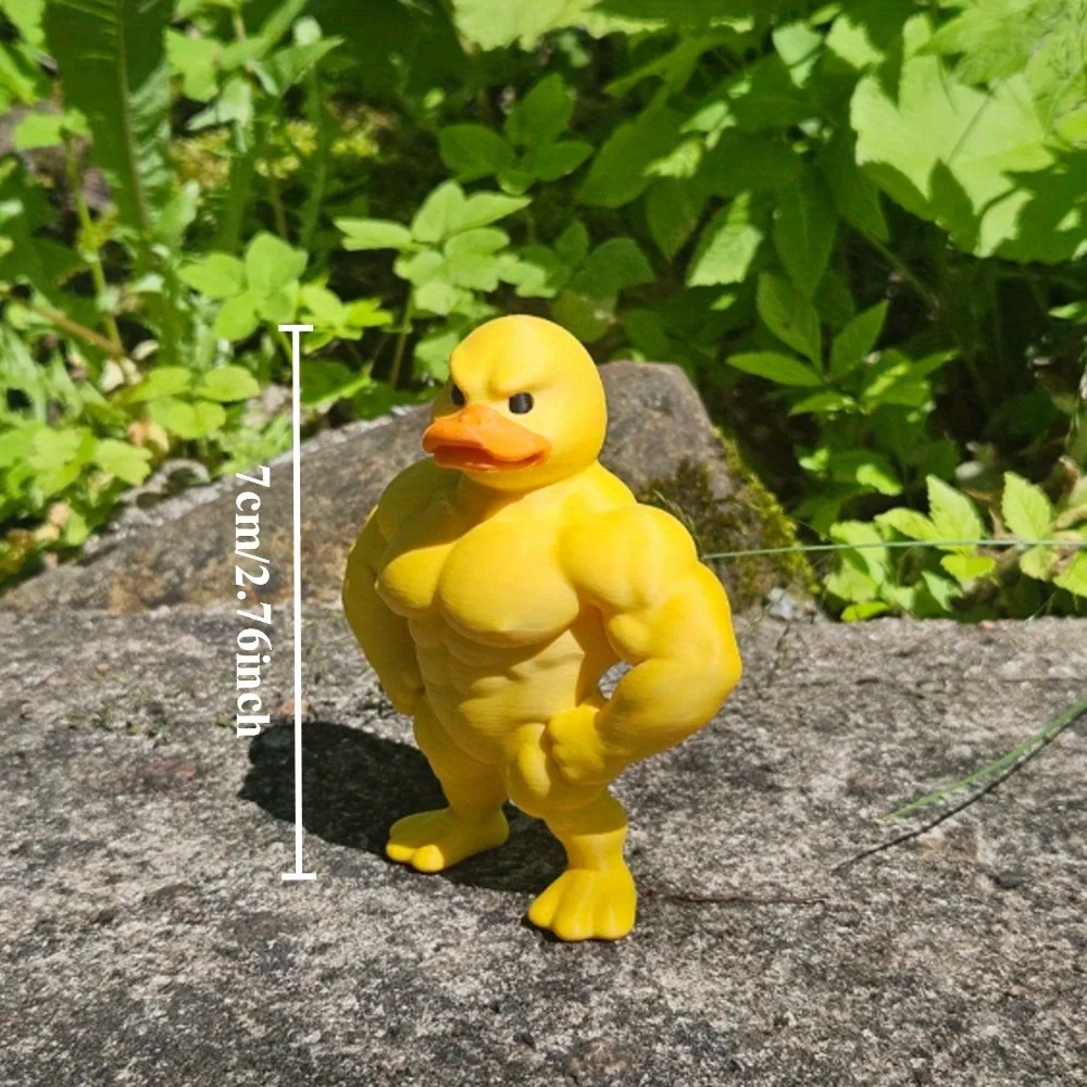 รูปปั้นเป็ดกล้ามเนื้อ - ของตกแ - Art Craft Duck บทวิจารณ์และราคา