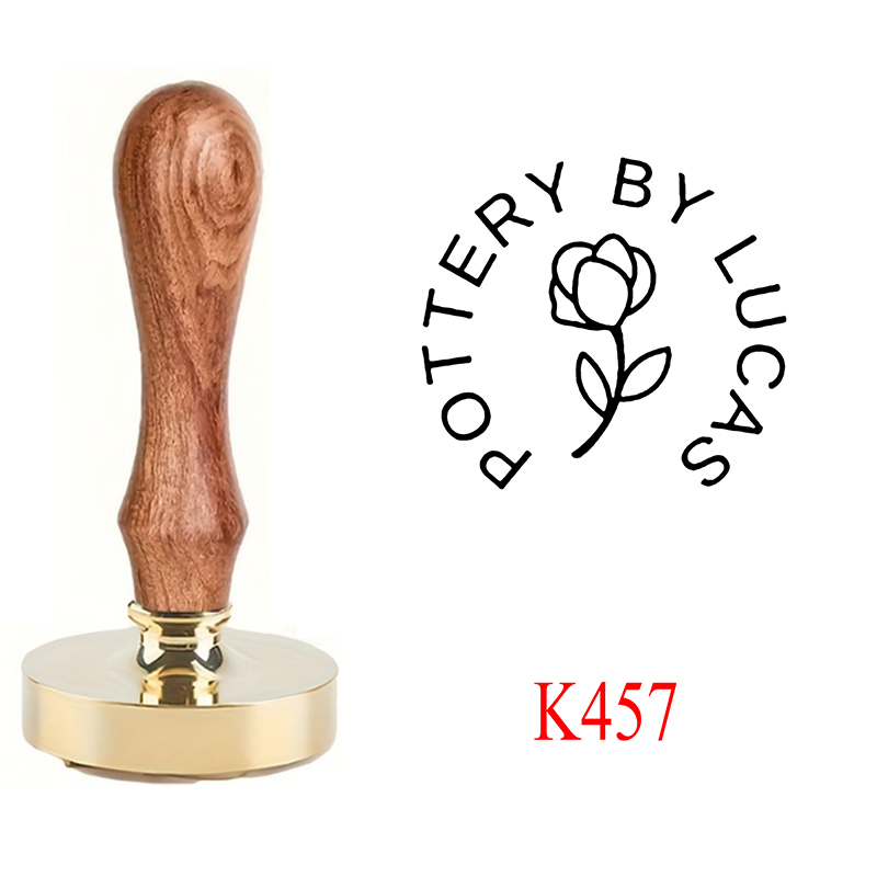 ตราประทับเซรามิกแบบกำหนดเองสำห - Art Craft Logo Design บทวิจารณ์และราคา