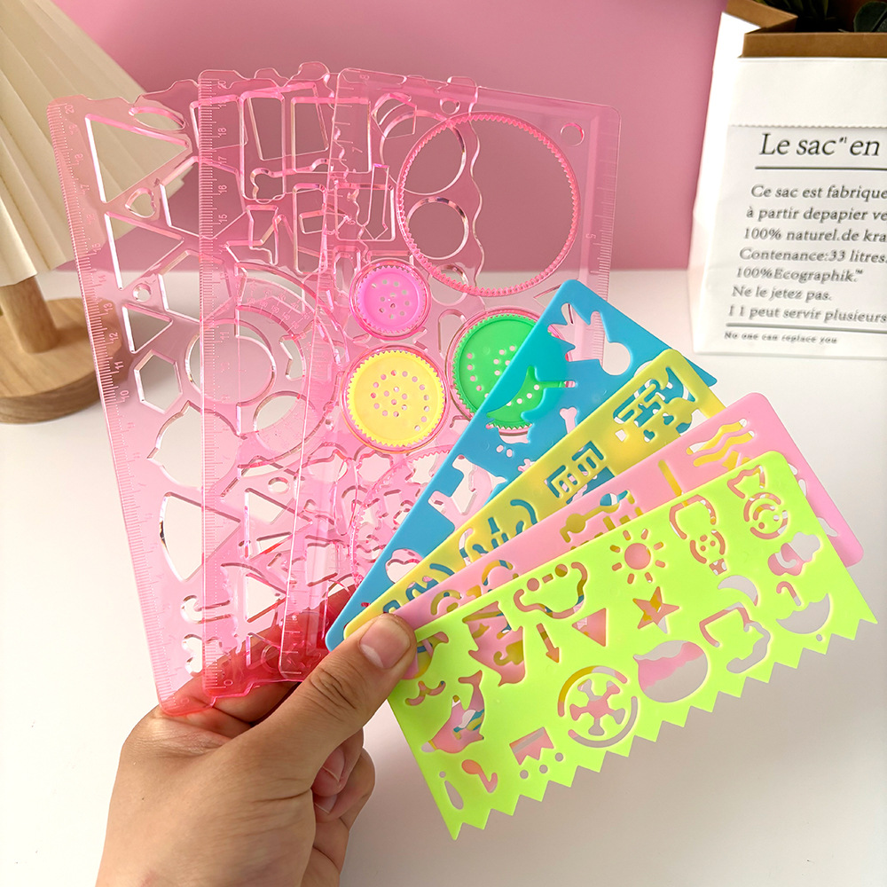 เรขาคณิต Spirograph Drawing ชุ - Art Craft Kindergarten บทวิจารณ์และราคา